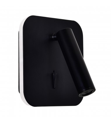  Private I LED Sconce With Matte Black Finish (1242W6-101) - CWI
