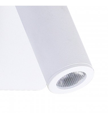  Private I LED Sconce With Matte White Finish (1242W6-103) - CWI