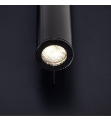 Private I LED Sconce With Matte Black Finish (1243W6-101) - CWI