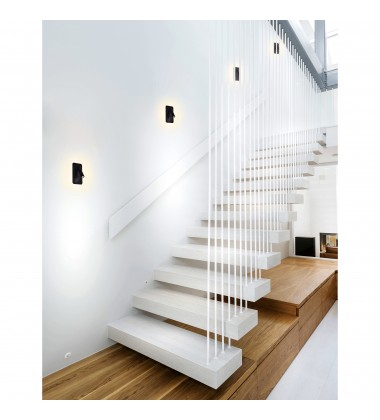  Private I LED Sconce With Matte Black Finish (1243W6-101) - CWI