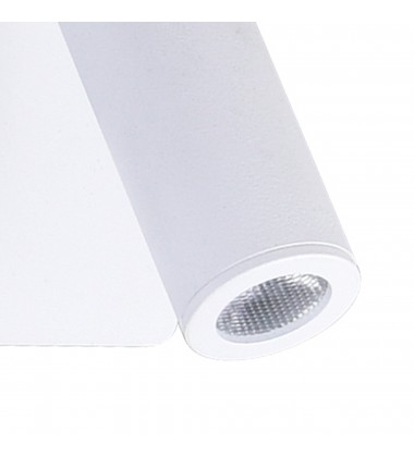  Private I LED Sconce With Matte White Finish (1243W6-103) - CWI