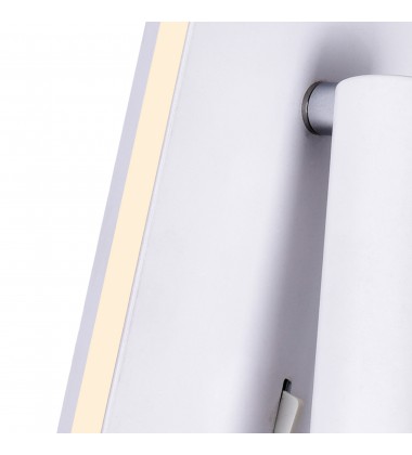  Private I LED Sconce With Matte White Finish (1243W6-103) - CWI