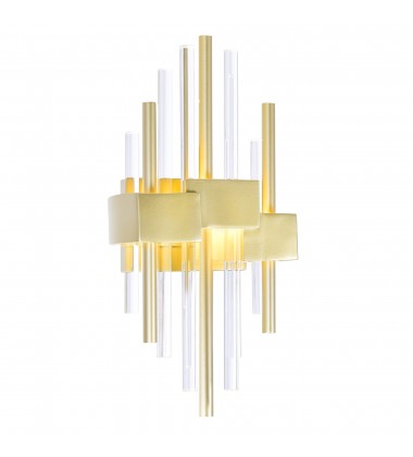 Millipede 7 in LED Satin Gold Wall Sconce (1245W7-1-602) - CWI  Millipede 7 in LED Satin Gold Wall Sconce (1245W7-1-602) - CWI