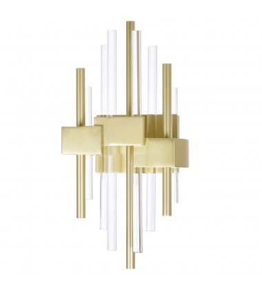 Millipede 7 in LED Satin Gold Wall Sconce (1245W7-1-602) - CWI  Millipede 7 in LED Satin Gold Wall Sconce (1245W7-1-602) - CWI