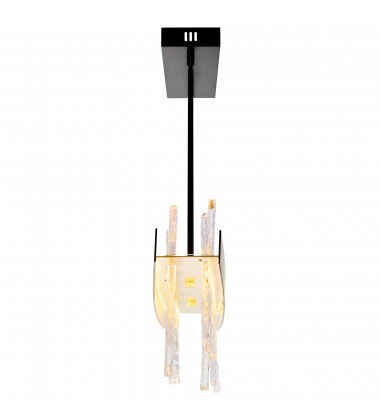 Guadiana 39 in LED Black Chandelier (1246P39-101) - CWI Guadiana 39 in LED Black Chandelier (1246P39-101) - CWI