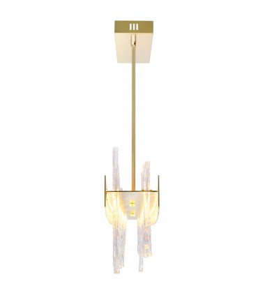 Guadiana 39 in LED Satin Gold Chandelier (1246P39-602) - CWI Guadiana 39 in LED Satin Gold Chandelier (1246P39-602) - CWI