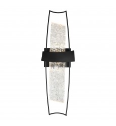  Guadiana Integrated LED Black Wall Light (1246W8-101) - CWI