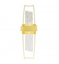  Guadiana Integrated LED Satin Gold Wall Light (1246W8-602) - CWI