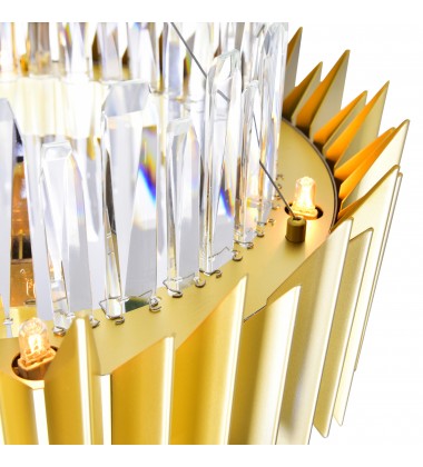  Cityscape 20 Light Chandelier With Satin Gold Finish (1247P39-20-602-O) - CWI