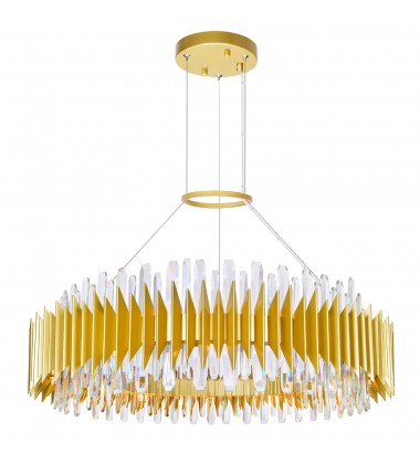  Cityscape 24 Light Chandelier With Satin Gold Finish (1247P39-24-602) - CWI