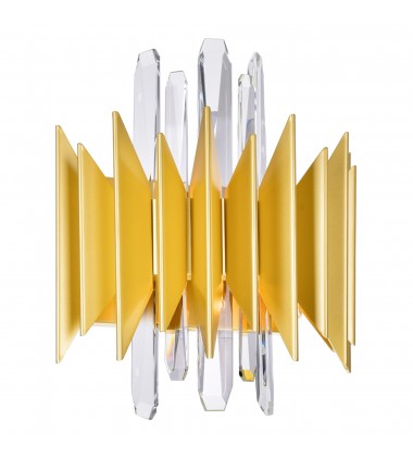 Cityscape 5 Light Wall Sconce With Satin Gold Finish (1247W13-5-602) - CWI  Cityscape 5 Light Wall Sconce With Satin Gold Finish (1247W13-5-602) - CWI
