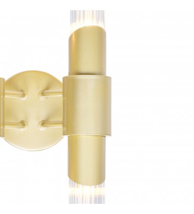  Croissant 4 Light Wall Sconce With Satin Gold Finish (1269W8-4-602) - CWI