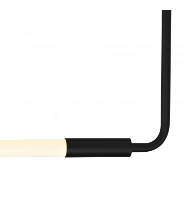 Hoops 2 Light LED Chandelier With Black Finish (1273P40-2-101-RC) - CWI Hoops 2 Light LED Chandelier With Black Finish (1273P40-2-101-RC) - CWI