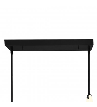 Hoops 2 Light LED Chandelier With Black Finish (1273P40-2-101-RC) - CWI Hoops 2 Light LED Chandelier With Black Finish (1273P40-2-101-RC) - CWI