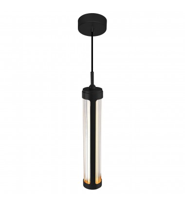 Neva 3 in LED Integrated Black Pendant (1343P3-101-C) - CWI  Neva 3 in LED Integrated Black Pendant (1343P3-101-C) - CWI