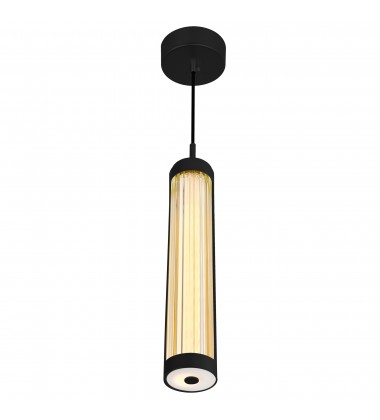 Neva 3 in LED Integrated Black Pendant (1343P3-101-C) - CWI  Neva 3 in LED Integrated Black Pendant (1343P3-101-C) - CWI