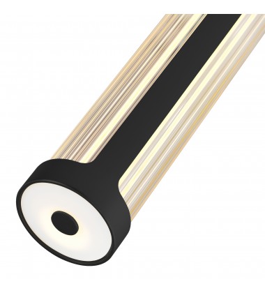 Neva 3 in LED Integrated Black Pendant (1343P3-101-C) - CWI  Neva 3 in LED Integrated Black Pendant (1343P3-101-C) - CWI