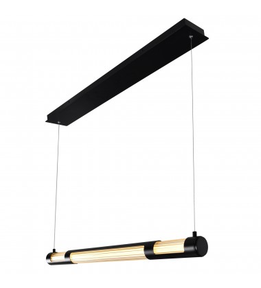 Neva 36 in LED Integrated Black Chandelier (1343P36-101-B) - CWI  Neva 36 in LED Integrated Black Chandelier (1343P36-101-B) - CWI