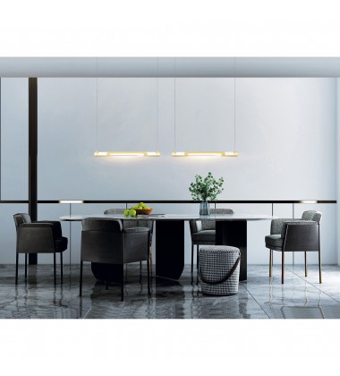 Neva 36 in LED Integrated Satin Gold Chandelier (1343P36-602-B) - CWI  Neva 36 in LED Integrated Satin Gold Chandelier (1343P36-602-B) - CWI