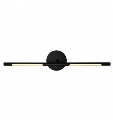  Oskil LED Integrated Wall Light With Black Finish (1375W24-1-101) - CWI