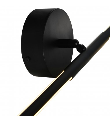  Oskil LED Integrated Wall Light With Black Finish (1375W24-1-101) - CWI