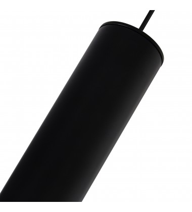  Lena LED Integrated Mini Pendant With Black Finish (1390P5-1-101) - CWI