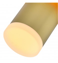 Lena LED Integrated Mini Pendant With Satin Gold Finish (1390P5-1-602) - CWI  Lena LED Integrated Mini Pendant With Satin Gold Finish (1390P5-1-602) - CWI