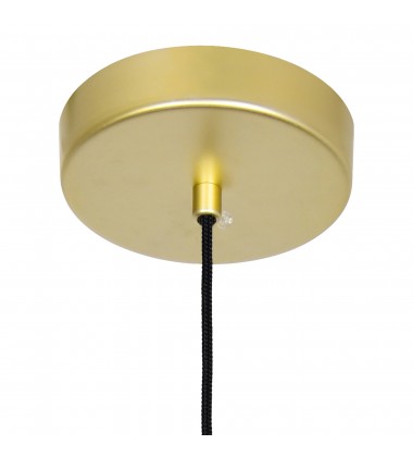  Lena LED Integrated Mini Pendant With Satin Gold Finish (1390P5-1-602) - CWI