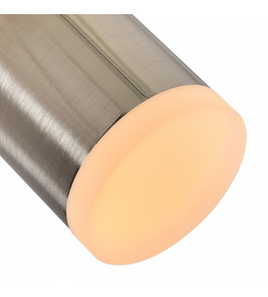  Lena LED Integrated Mini Pendant With Satin Nickel Finish (1390P5-1-606) - CWI