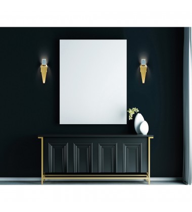  Catania LED Integrated Satin Gold Wall Light (1502W5-1-602) - CWI