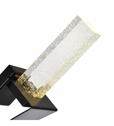  Catania Integrated LED Black Wall Light (1502W7-1-101) - CWI