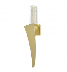  Catania Integrated LED Satin Gold Wall Light (1502W7-1-602) - CWI