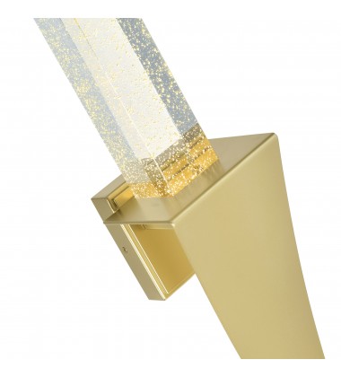  Catania Integrated LED Satin Gold Wall Light (1502W7-1-602) - CWI