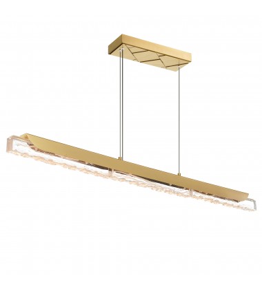  Valira Integrated LED Brass Chandelier (1586P48-624) - CWI