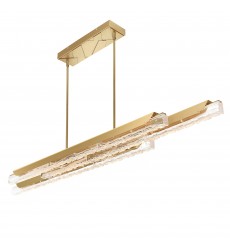 Valira Integrated LED Brass Chandelier (1586P60-3-624) - CWI