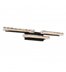  Valira Integrated LED Black Vanity Light (1586W36-3-101) - CWI
