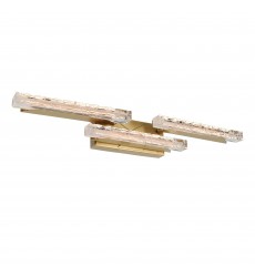  Valira Integrated LED Brass Vanity Light (1586W36-3-624) - CWI