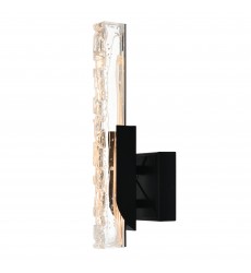  Valira Integrated LED Black Wall Light (1586W5-1-101) - CWI