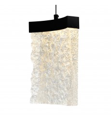  Lava Integrated LED Black Mini Pendant (1587P6-1-101) - CWI