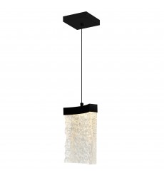  Lava Integrated LED Black Mini Pendant (1587P6-1-101) - CWI