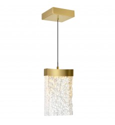 Lava Integrated LED Brass Mini Pendant (1587P6-1-624) - CWI