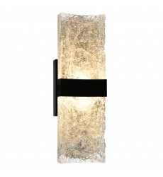  Lava Integrated LED Black Wall Light (1587W20-2-101) - CWI