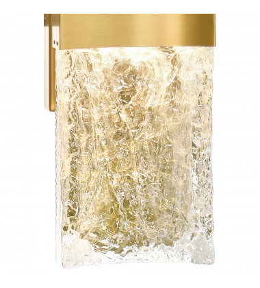  Lava Integrated LED Brass Wall Light (1587W20-2-624) - CWI