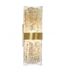  Lava Integrated LED Brass Wall Light (1587W20-2-624) - CWI