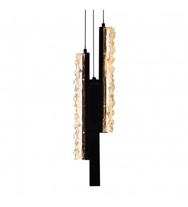  Stagger Integrated LED Black Mini Pendant (1588P6-3-101) - CWI