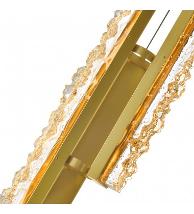  Stagger Integrated LED Brass Mini Pendant (1588P6-3-624) - CWI