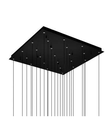 Greta Integrated LED Black Chandelier (1589P28-25-101) - CWI Greta Integrated LED Black Chandelier (1589P28-25-101) - CWI