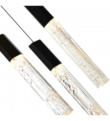 Greta Integrated LED Black Chandelier (1589P36-41-101) - CWI Greta Integrated LED Black Chandelier (1589P36-41-101) - CWI