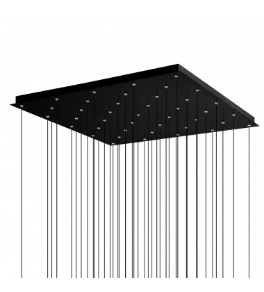 Greta Integrated LED Black Chandelier (1589P36-41-101) - CWI Greta Integrated LED Black Chandelier (1589P36-41-101) - CWI