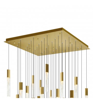 Greta Integrated LED Brass Chandelier (1589P36-41-624) - CWI Greta Integrated LED Brass Chandelier (1589P36-41-624) - CWI
